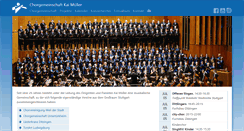 Desktop Screenshot of kai-mueller-choere.de