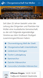 Mobile Screenshot of kai-mueller-choere.de